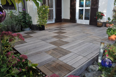 Holzfliesen und Holzdielen FICO Holz